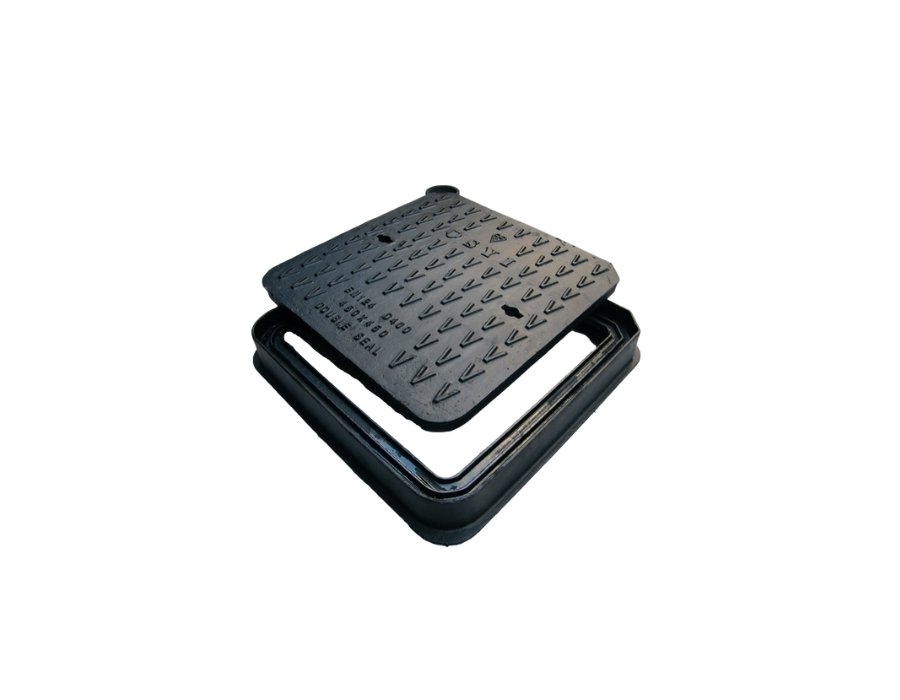 Ductile Iron Recessed Square Cover & Frame