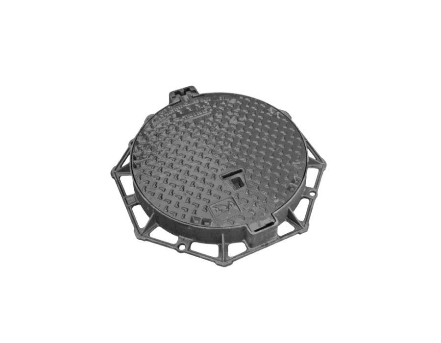 Ductile Iron Semicircular Cover With Frame