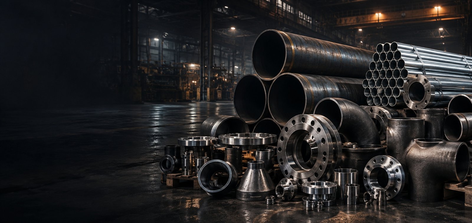 Pipes, Flanges & Fittings.